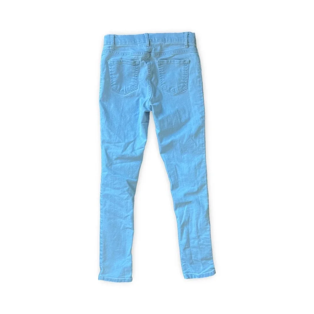 The Childrens Place Super Skinny Jeans Light Wash Blue Slim Fit Kids Size 12